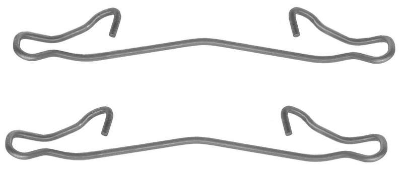 Front Axel Pad Clip For OPEL CORSA E (X15) 1.4 (08, 68) (B 14 XEL, D 14 XEL)(66KW) 14-