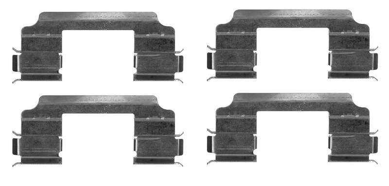 Front Axel Pad Clip For TOYOTA HILUX VII (_N1_, _N2_, _N3_) 2.5 D-4D (KUN15, KUN10) (2KD-FTV)(75K...