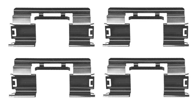 Front Axel Pad Clip For OPEL ASTRA J (P10) 1.6 SIDI (68) (A 16 XHT, B 16 SHL)(125KW) 12-15