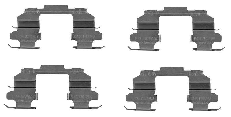 Disc Brake Pad Clip Kit - Abc971 (Argus Motoring)