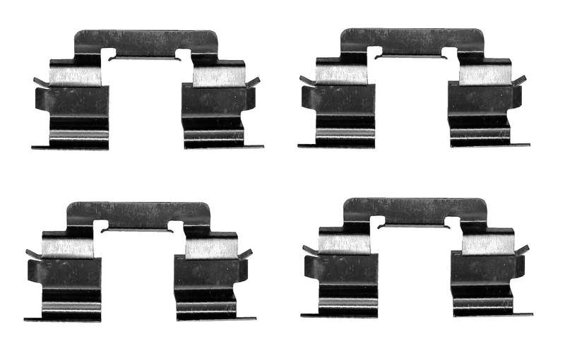 Front Axel Pad Clip For MERCEDES-BENZ A-CLASS (W168) A 190 (168.032, 168.132) (M 166.990)(92KW) 9...