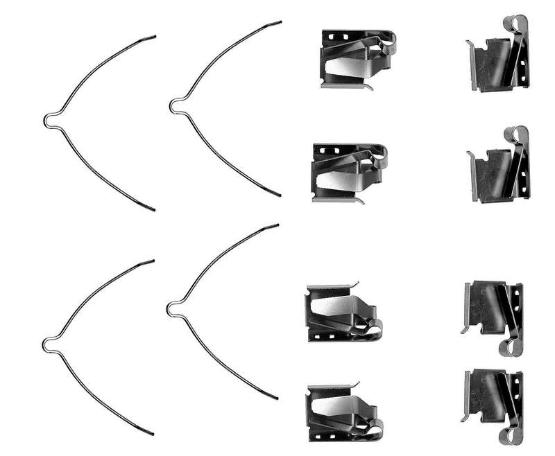 Front Axel Pad Clip For TOYOTA RAV 4 II (_A2_) 2.0 4WD (SXA11) (3S-FE)(94KW) 97-00