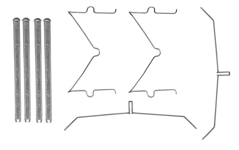 Front Axel Pad Clip For TOYOTA HILUX VII (_N1_, _N2_, _N3_) 2.5 D 4WD (KUN25) (2KD-FTV)(75KW) 05-15