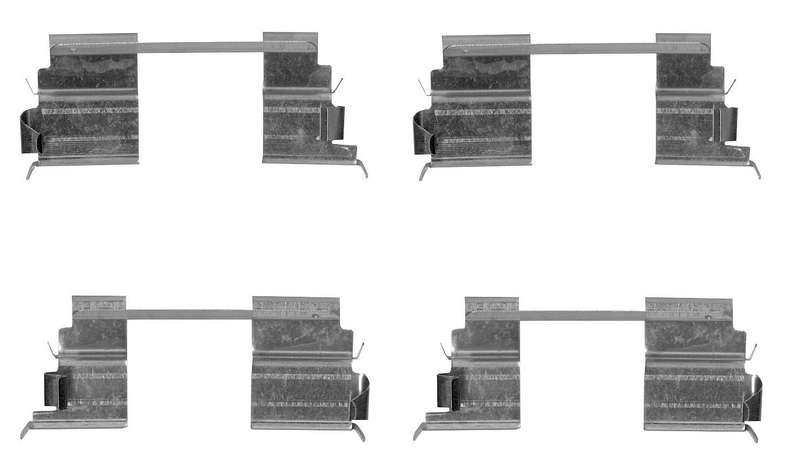 Disc Brake Pad Clip Kit - Abc993 (Argus Motoring)