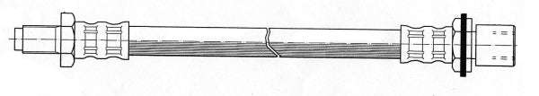 Brake Hose - Abh712 (Argus Motoring)