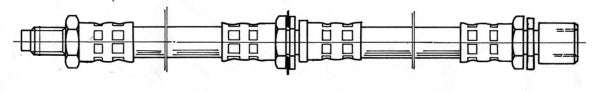 Brake Hose - Abh715 (Argus Motoring)