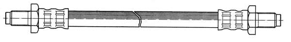 Brake Hose - Abh718 (Argus Motoring)