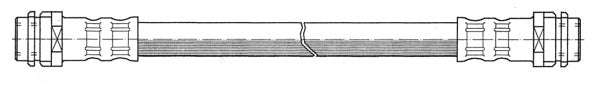 Brake Hose - Abh741 (Argus Motoring)