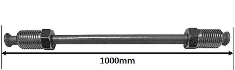 Argus Motoring Copper Nickle Brake Pipe - Ty