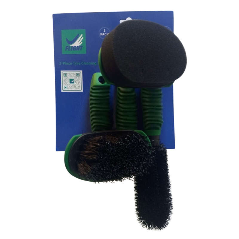 FLIGHT TYRE BRUSH KIT 3PC