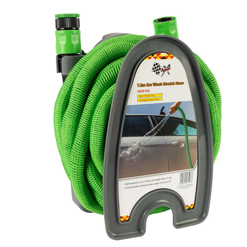 7.5m->22.5m CAR WASH STRETCH HOSE -