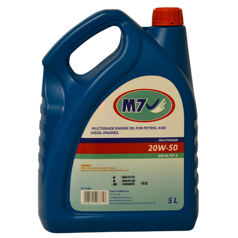 M7 API SL/CF-4 20W50 5 LITRE