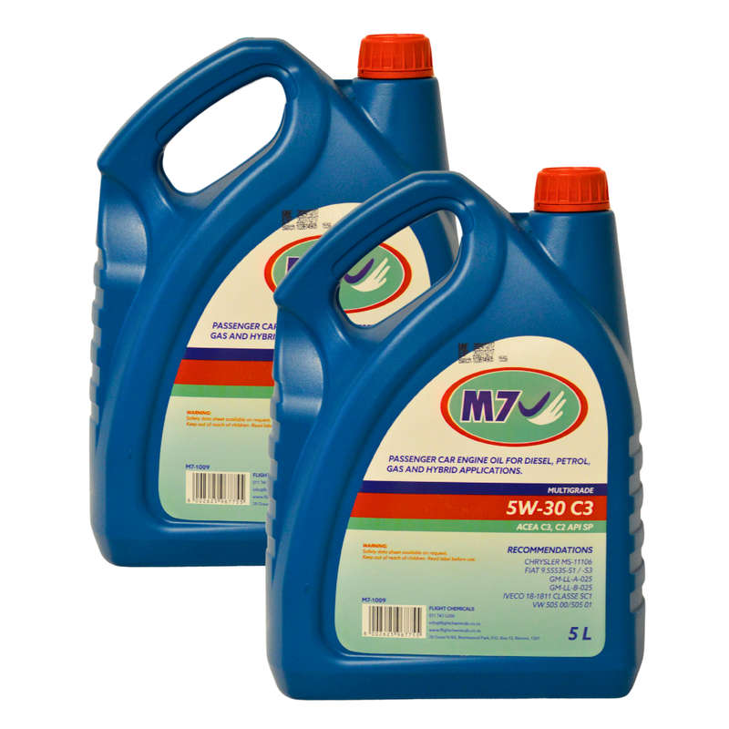 M7 Oil  5W-30 C3 - 5 Litre x 2