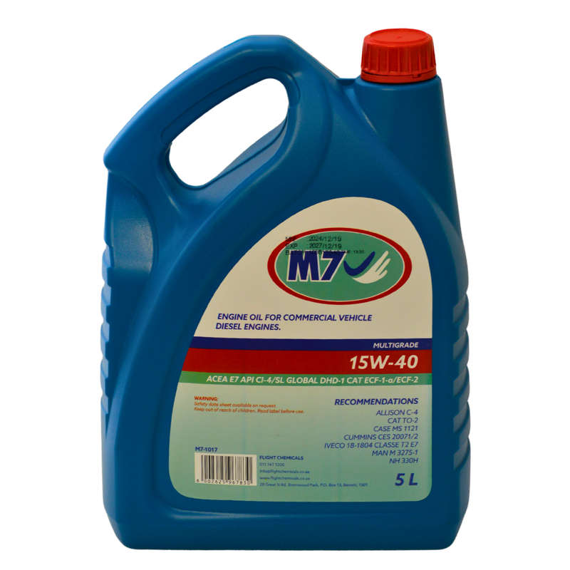 M7 15W-40 MULTI GRADE OIL - 5L