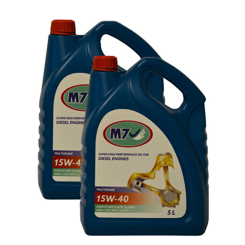 M7 15W-40 MULTI GRADE OIL - 5L x 2