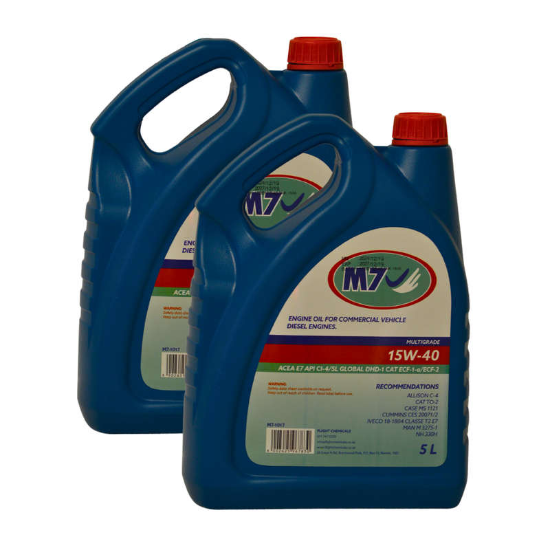 M7 15W-40 MULTI GRADE OIL - 5L x 2