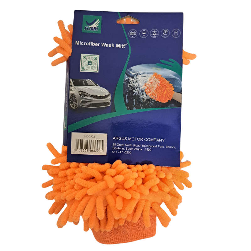 FLIGHT MICROFIBER WASH MITT