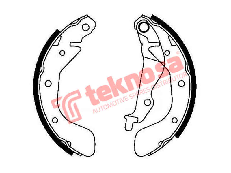 BRAKE SHOES - OPT1006PB (OPTIMA)