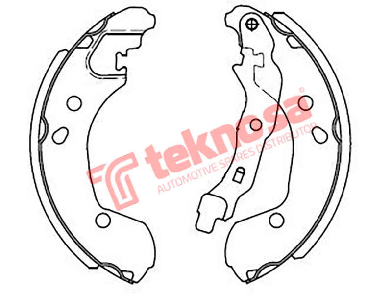 BRAKE SHOES - OPT1010PB (OPTIMA)