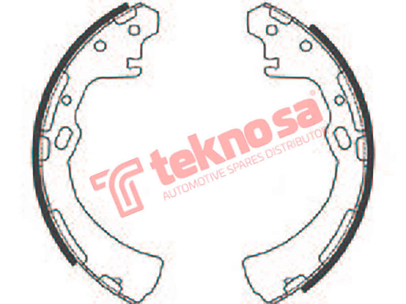 BRAKE SHOES - OPT1016PB (OPTIMA)