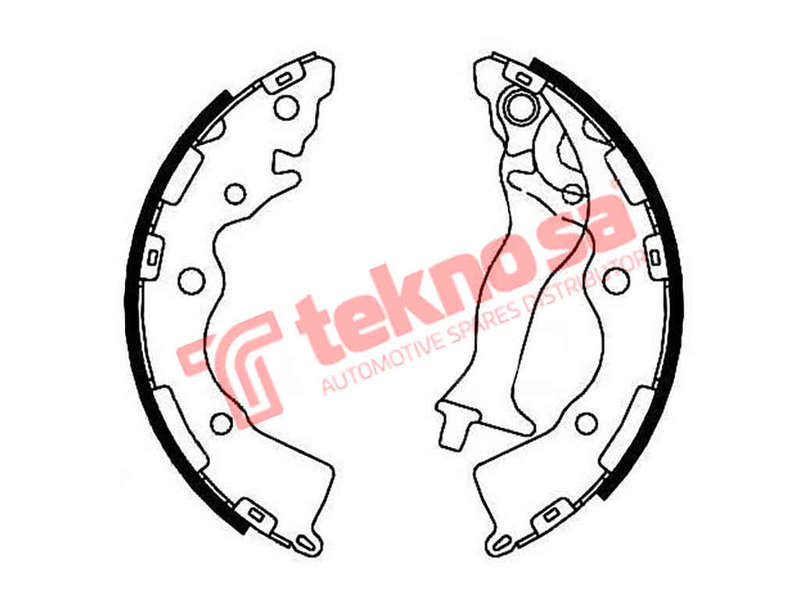 BRAKE SHOES - OPT1019PB (OPTIMA)