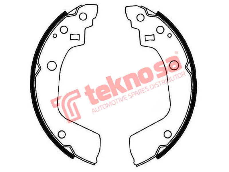 BRAKE SHOES - OPT1021PB (OPTIMA)