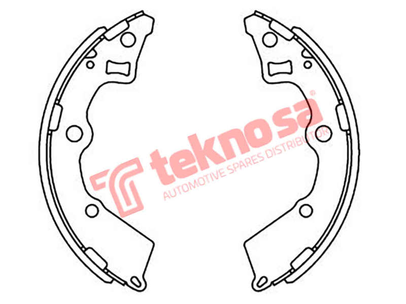 BRAKE SHOES - OPT1024PB (OPTIMA)