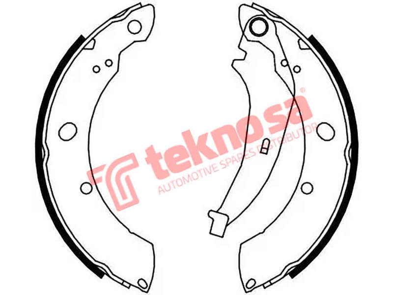 BRAKE SHOES - OPT1049PB (OPTIMA)