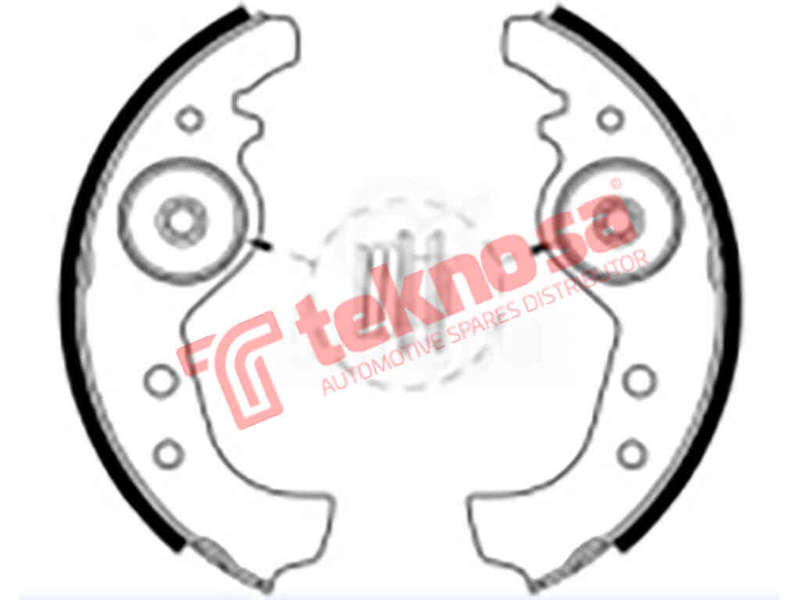 BRAKE SHOES - OPT545PB (OPTIMA)
