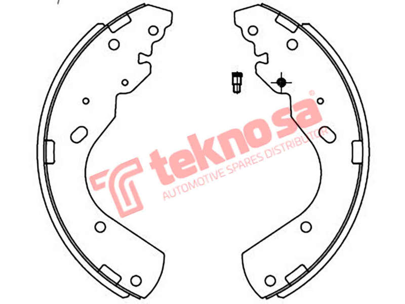 BRAKE SHOES - OPT630PB (OPTIMA)