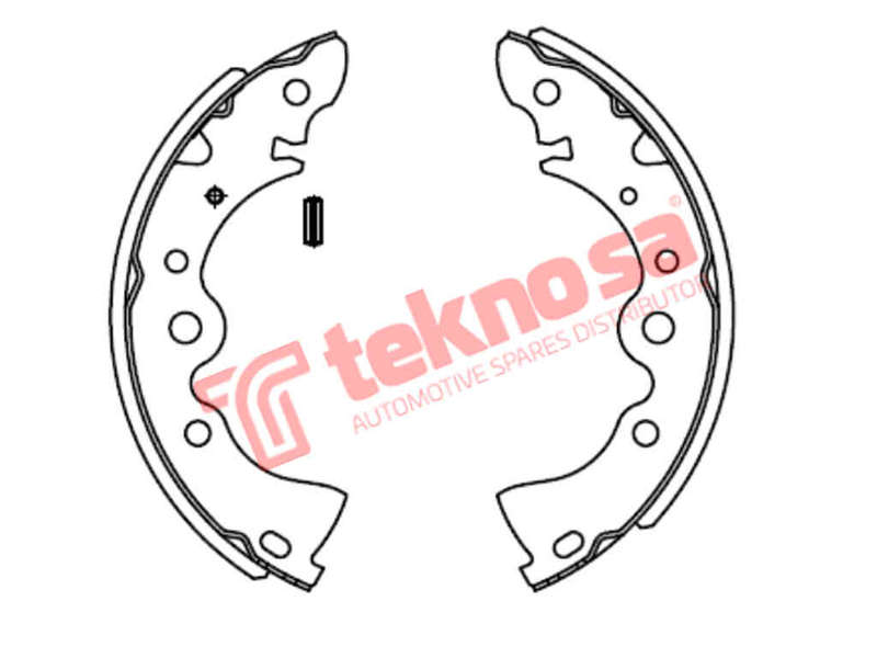 BRAKE SHOES - OPT640PB (OPTIMA)