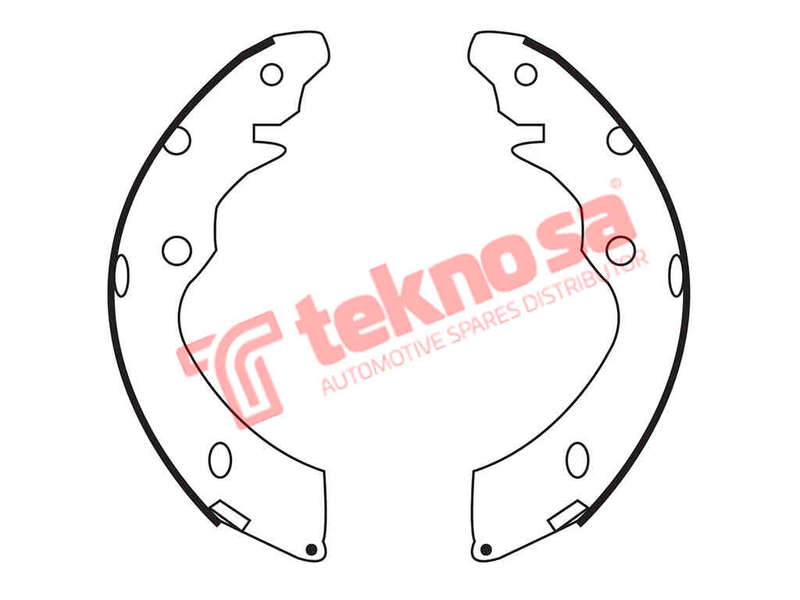 BRAKE SHOES - OPT648PB (OPTIMA)