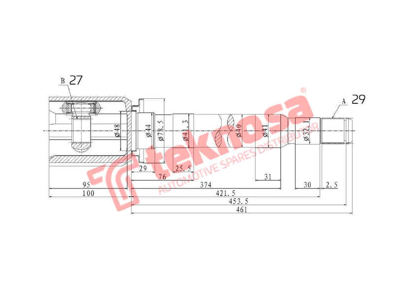 INNER CV JOINT - RV4018 (TEKNOSA)