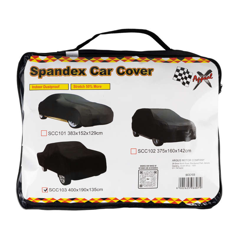 Spandex Stretch Fit Car Cover Extra Large