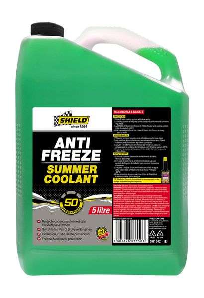 Shield 5L Anti-Freeze Green 50%