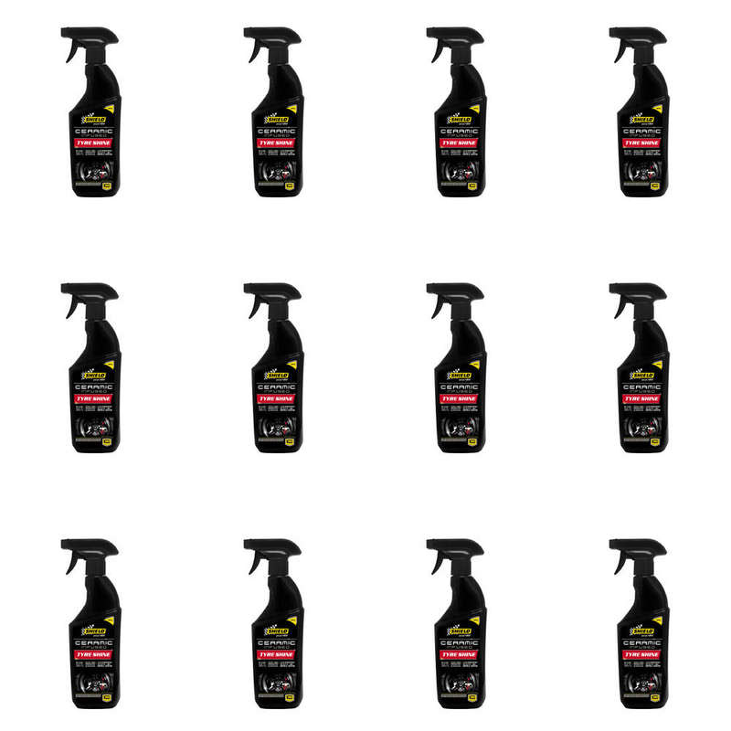 Shield Ceramic-infused Tyre Shine 500ml  QTY:12