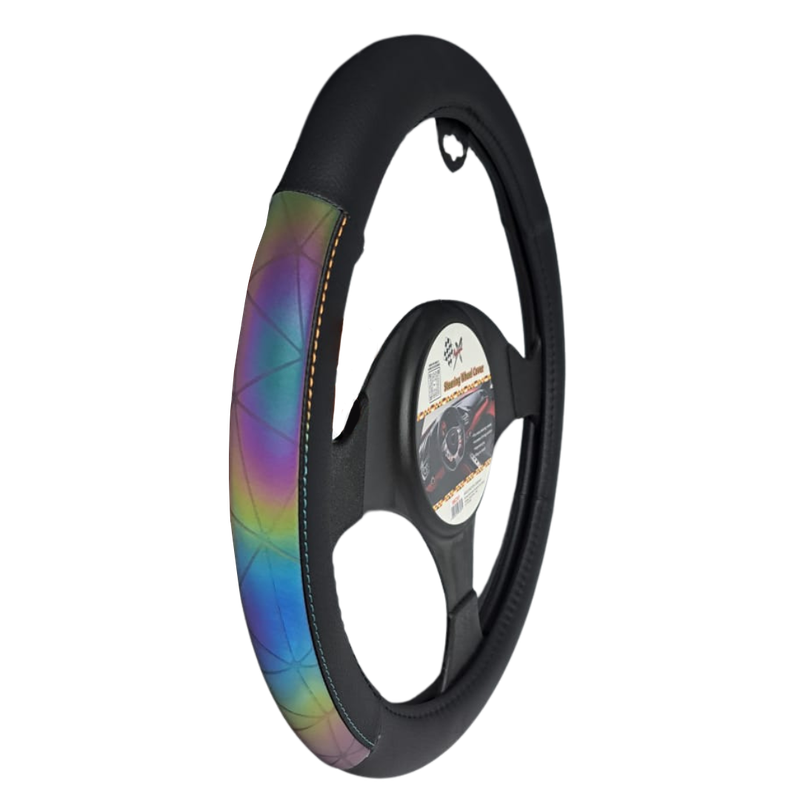 Iridescent Reflective Photosensitive Steering Wheel Cover