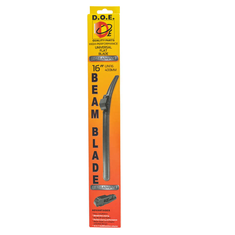 400MM UNIVERSAL BEAM WIPER BLADE (DOE)