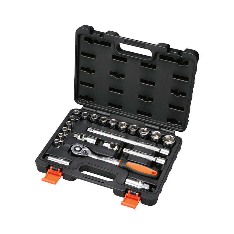 Q-Tech 22 Piece Socket Set 1/2"