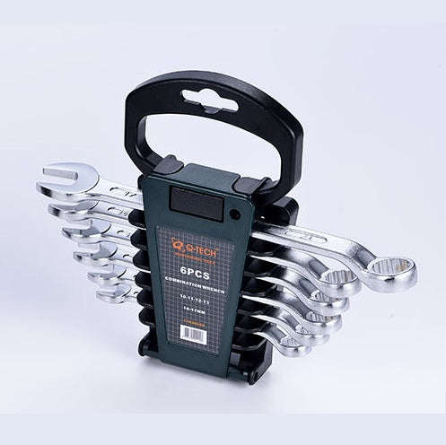 Q-Tech 6 Piece Combination Spanner Set