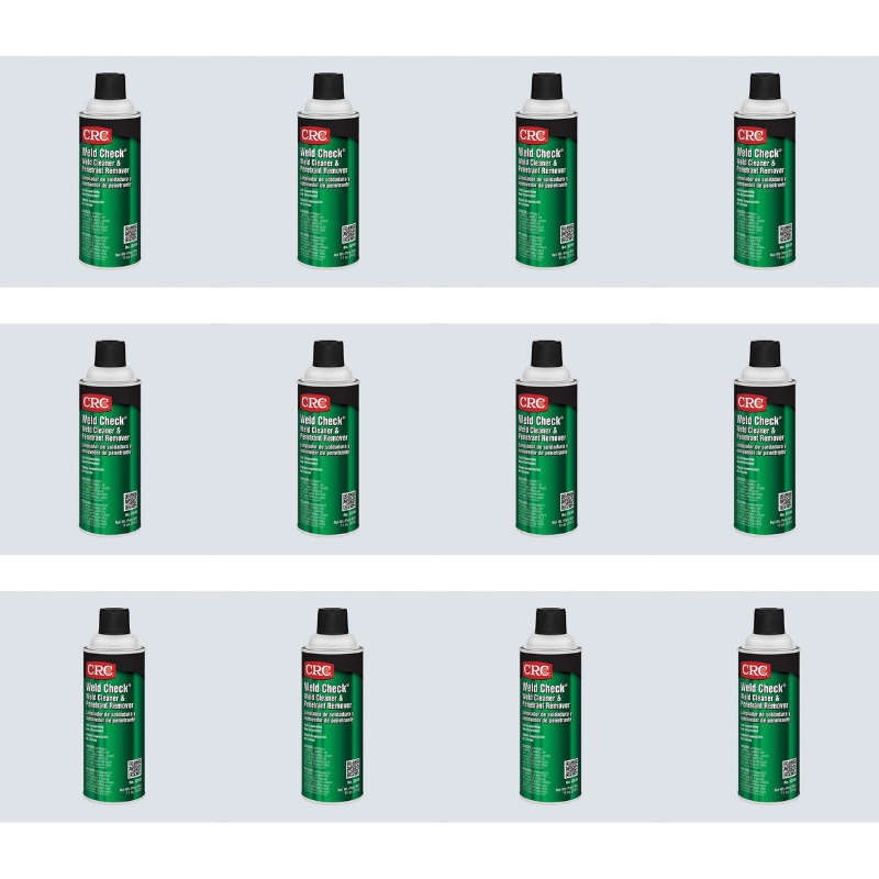 CRC Weld Check Weld Cleaner & Penetrant Remover 311 gram Aerosol (Quantity: 12)