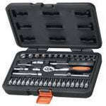 41Pcs Socket Wrench Set 1/4" Drive