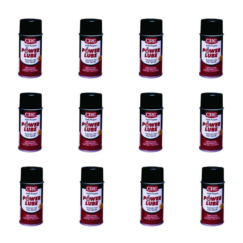 CRC Power Lube Multi-Purpose Lubricant 255 gram Aerosol (Quantity: 12)