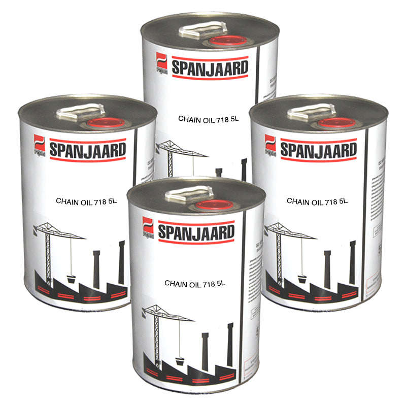 CHAIN OIL 718  QTY: 4 x 5lt Tin