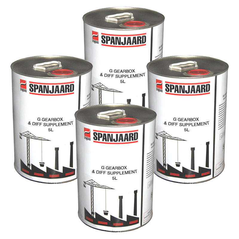G GEARBOX & DIFF SUPPLEMENT QTY: 4 x 5lt Tin