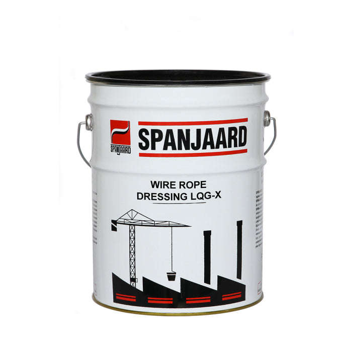 Spanjaard Wire Rope Dressing Lqgx  15kg Drum