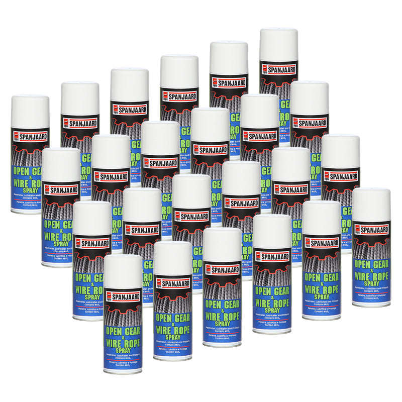 OPEN GEAR & WIRE ROPE SPRAY  QTY: 24 x 350ml Aerosol