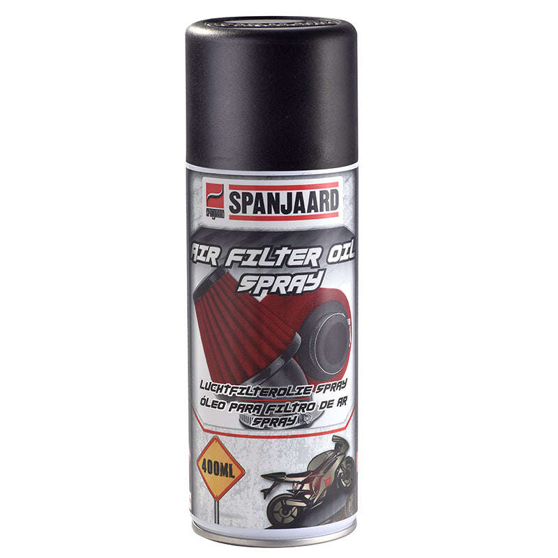 Spanjaard Motorcycle Air Filter Oil 400ml Aerosol