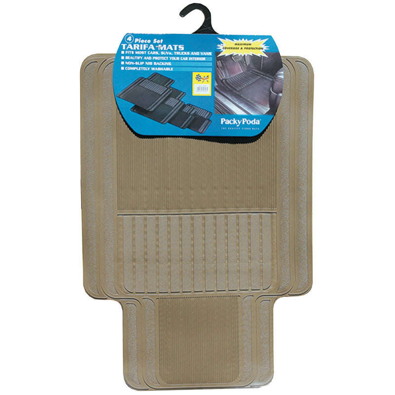 4Pcs Car Mat Set - 5504T