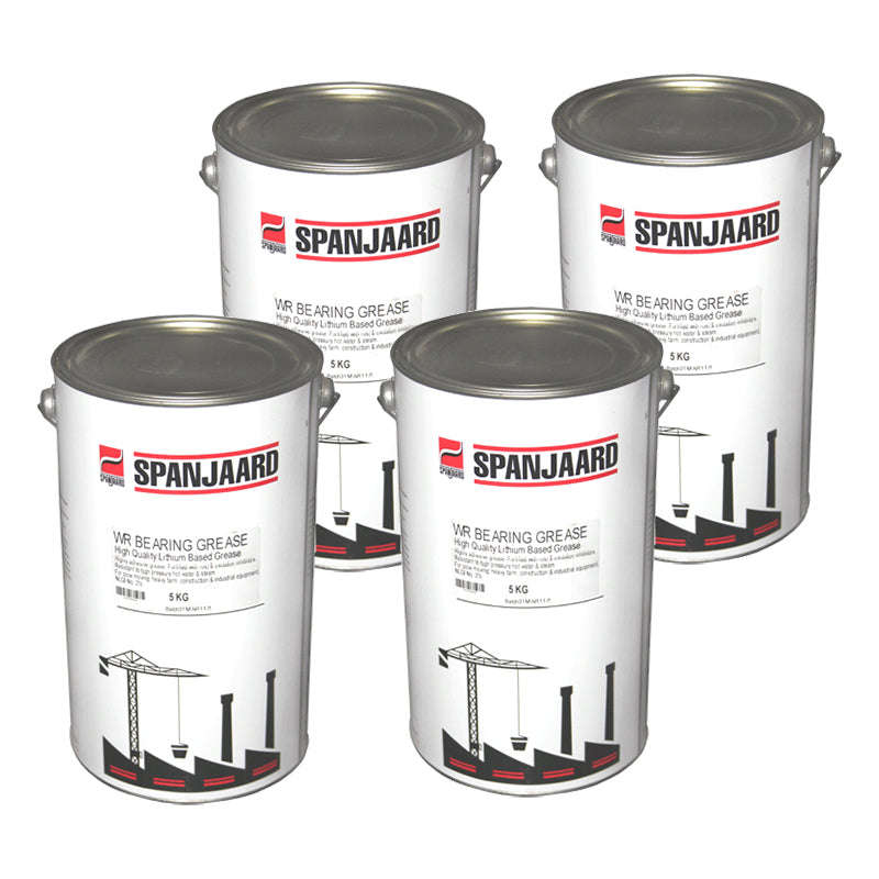 WR BEARING GREASE  QTY: 4 x 5kg Tin
